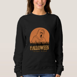 Moletom Creepin’ It Real Funny Spooky Halloween Shirt