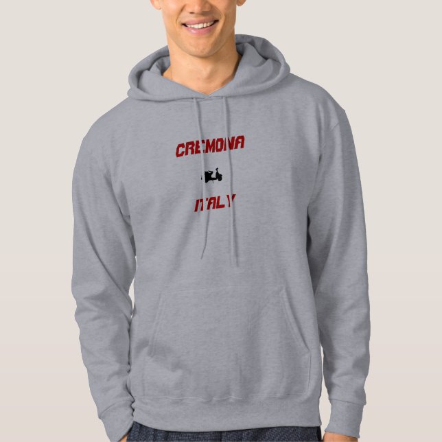 Moletom Cremona, Patinete da Itália (Frente)