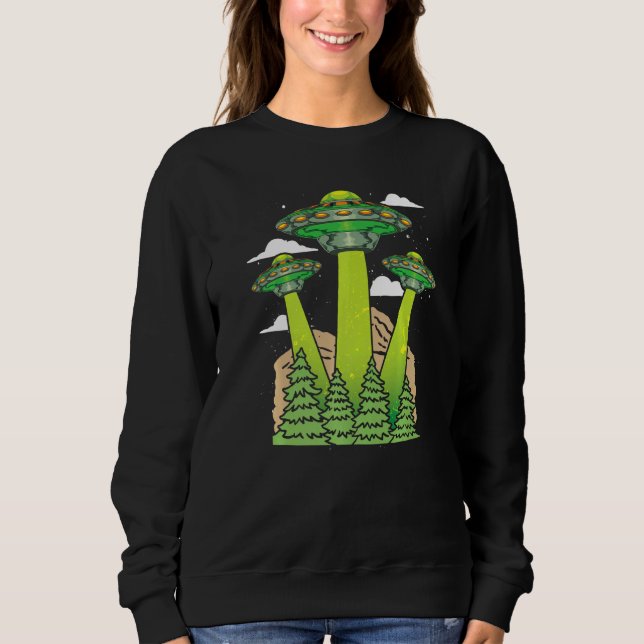 Moletom Crente Alien Ficção Científica Extraterrestre Ciên (Frente)