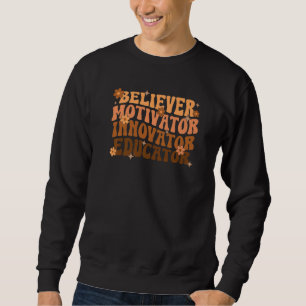 Moletom Crente Motivador Inovador Educador Professor Negro