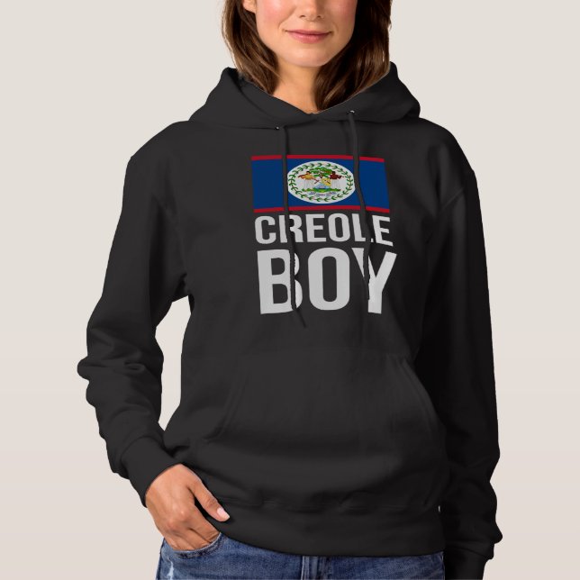 Moletom Creole Boy Belize Pride Belizean Flag Culture Afro (Frente)