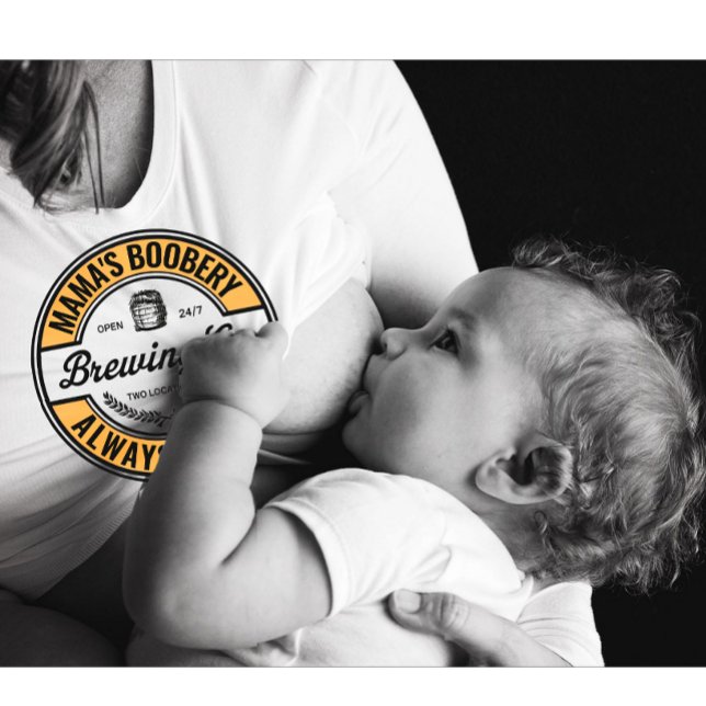 Moletom Criação Moderna Personalizada De Aleitamento Engra (modern breast feeding t-shirt)