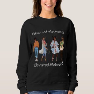 Moletom Criada Rainha Negra Melanina Africana