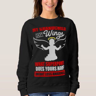 Moletom Criança Perda Filha Vovô Gravidez Bebê Miscarr