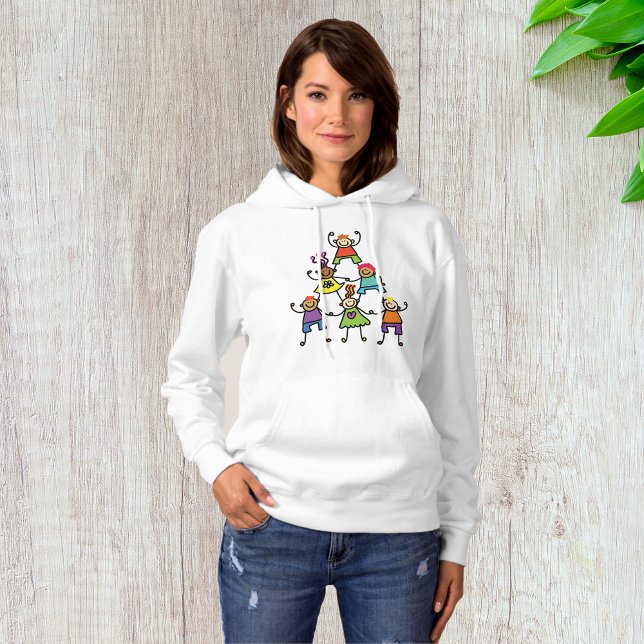 Moletom Criança Pirâmide Mulher Hoodie (Criador carregado)