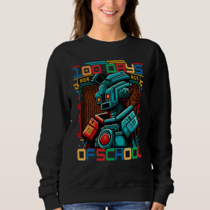 Moletom Crianças 100 Dia da Escola Gamer Menino Menina Gam