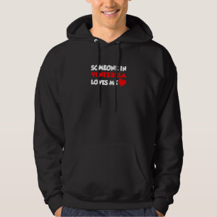 Moletom Crianças Alguém na Venezuela Me Ama