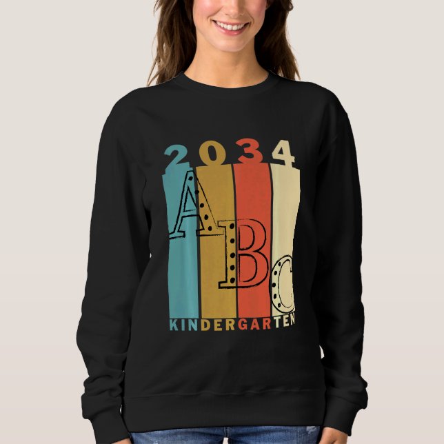 Moletom Crianças Alô Jardim de Infância 1rua De Volta Para (Frente)