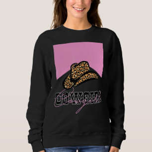 Moletom Crianças Cowgirl Western Boots Hat Spurs Girls You