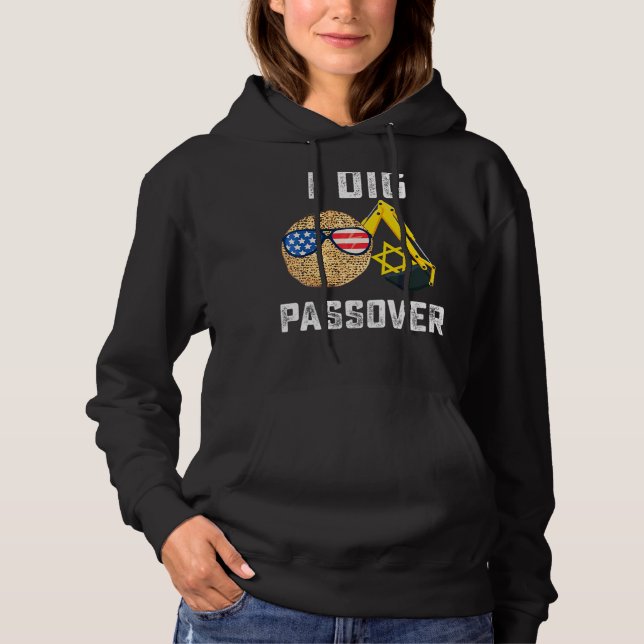 Moletom Crianças Felizes Passover Pessegueira Judaica, Eu  (Frente)