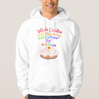 Moletom Crianças inteiras e pedras comuns Hoodie