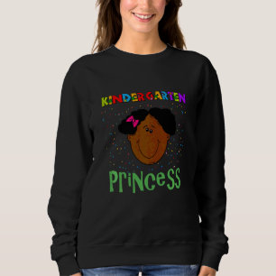 Moletom Crianças Jardim de Infância Princesa Negra Magia B