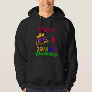 Moletom Crianças Marcham Meninas Aniversário 29 de março