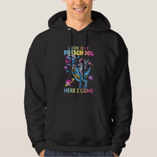 Moletom Crianças Olhem Outra Pré-Escola Aqui Vou Eu Dino J