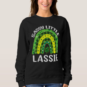 Moletom Crianças Sassy Little Lassie Baby Toddler St Patri