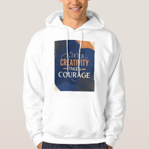 Moletom Criatividade Requer Coragem