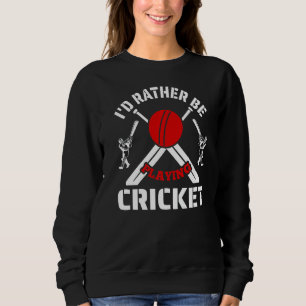 Moletom Cricketers Cricket Players Cricket Coach Melhor Cr