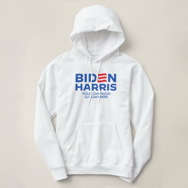 Moletom Crie seu próprio Biden Harris 2024 (Frente do Design)
