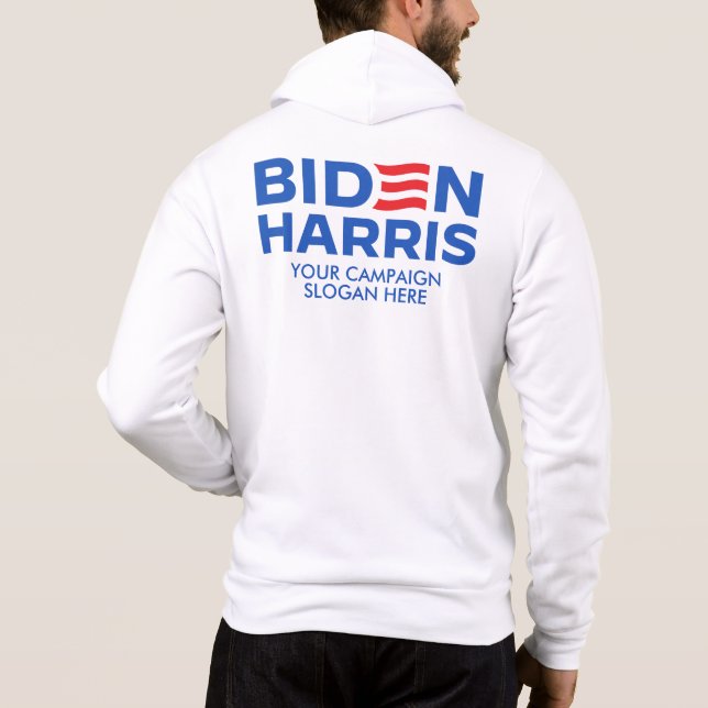 Moletom Crie seu próprio Biden Harris 2024 (Verso)