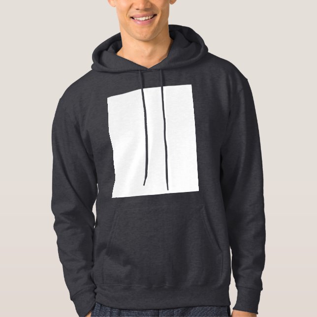 Moletom Crie seu próprio branco personalizado  (Frente)