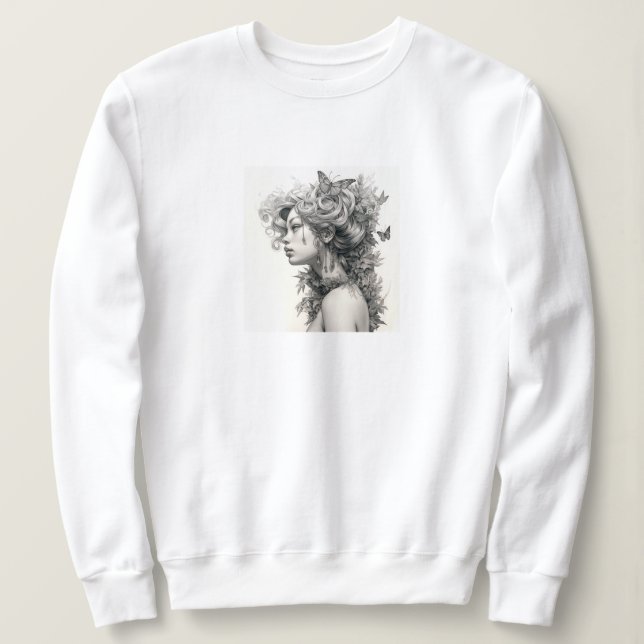 Moletom Crie Seu Próprio Presente Personalizado Perfeito p (Frente do Design)