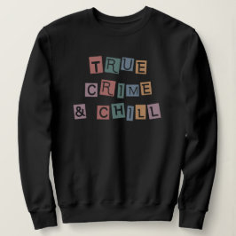 Moletom Crime verdadeiro e frio | Assassinato do Crime Sho