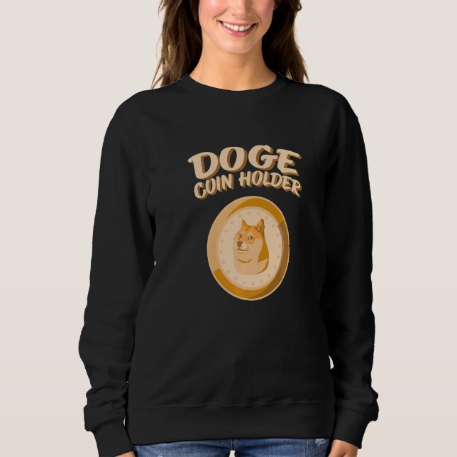 Moletom Cripto Shiba Inu Dogecoin Crypto (Frente)