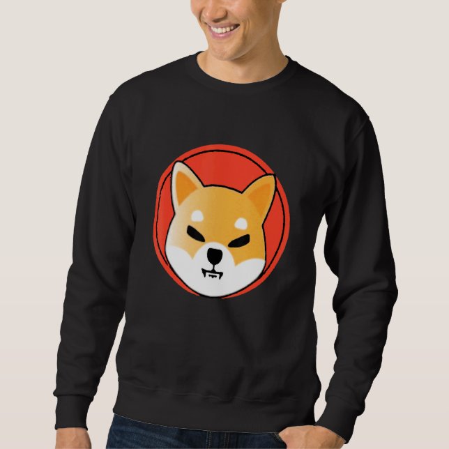 Moletom Criptomoeda de Moedas Shiba Inu criptografia de to (Frente)