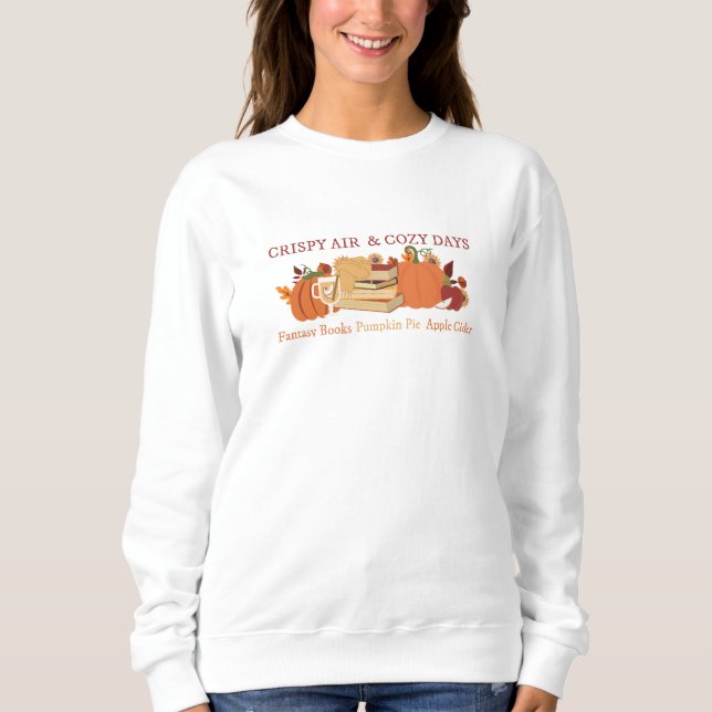 Moletom Crispy Air & Cozy Days I Playera (Frente)