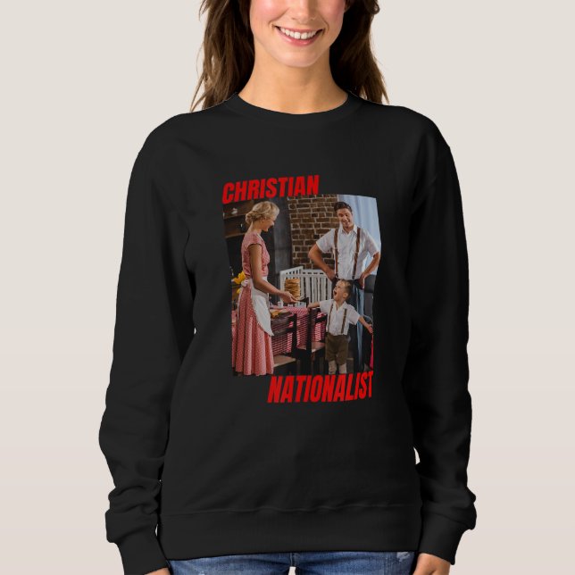Moletom Cristã Nacionalista Cristã Mãe B (Frente)