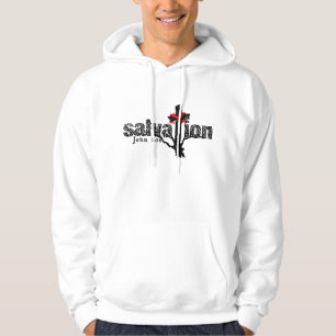 Moletom Cristão do 3:16 de John do salvação