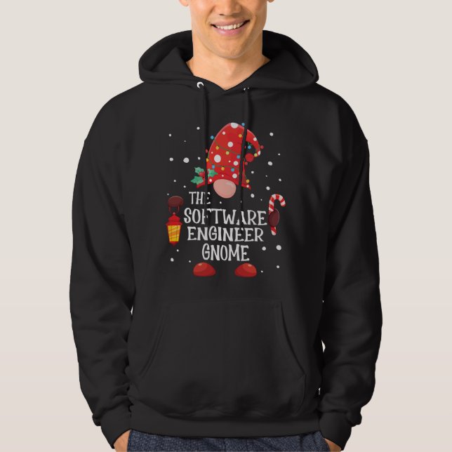 Moletom Cristo da família Gnome do Engenheiro de software  (Frente)