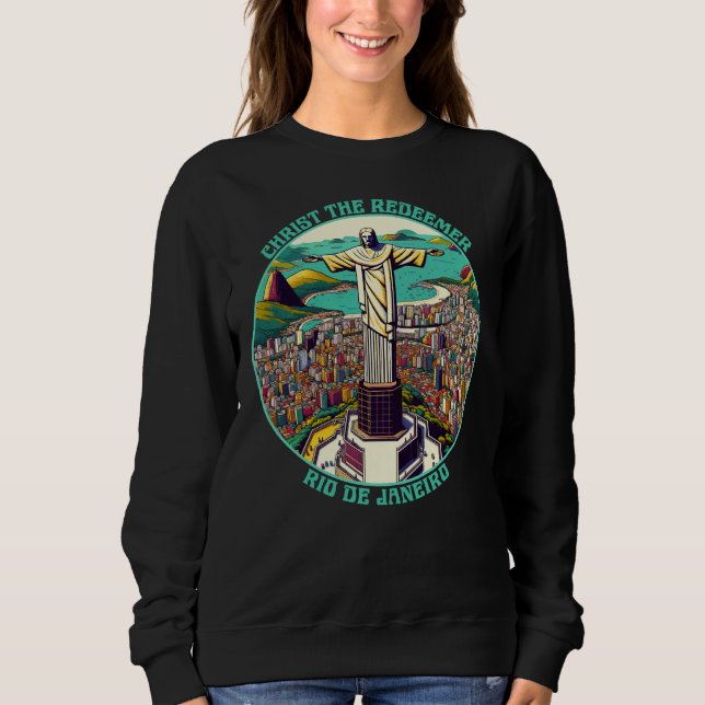 Moletom Cristo Redentor, Rio de Janeiro (Frente)
