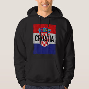 Moletom Croácia Bandeira Raízes Croatas Hrvatske Croácia Z