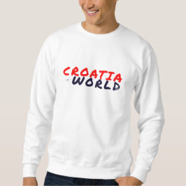Moletom CROÁCIAvsMUNDO + Branco .COM