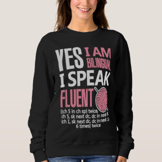 Moletom Croche Bilingual Crocheting Needlecraft  Sewing