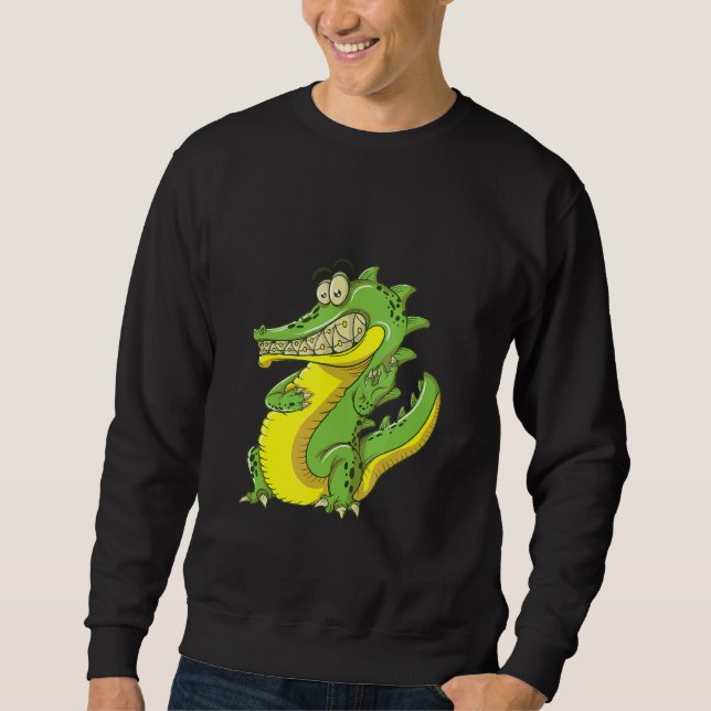Moletom Crocodile With Braces (Frente)