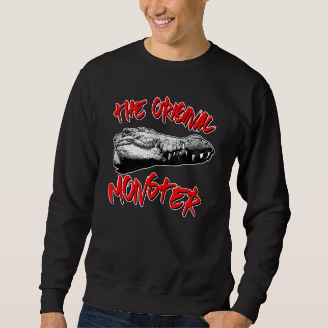 Moletom Crocodilo Alligator O Monstro Original (Frente)