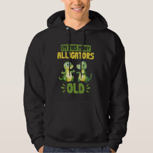 Moletom Crocodilo do segundo aniversário de Alligador Este