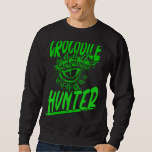 Moletom Crocodilo Hunter Wildlife Lizard Alligator Reptile