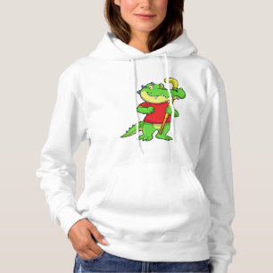 Moletom Crocodilo no hóquei em campo com Stick