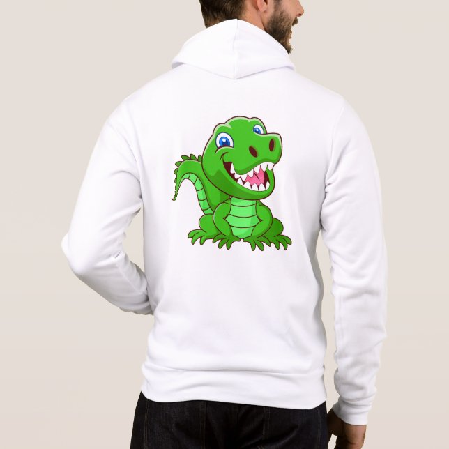 Moletom Crocodilo Sorridente Cartoon-64836 (Verso)