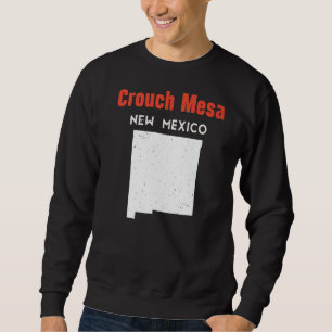 Moletom Crouch Mesa Estados Unidos Viagem Novo N Mexicano