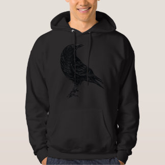 Moletom Crow Blackbird Raven Silhouette Bird