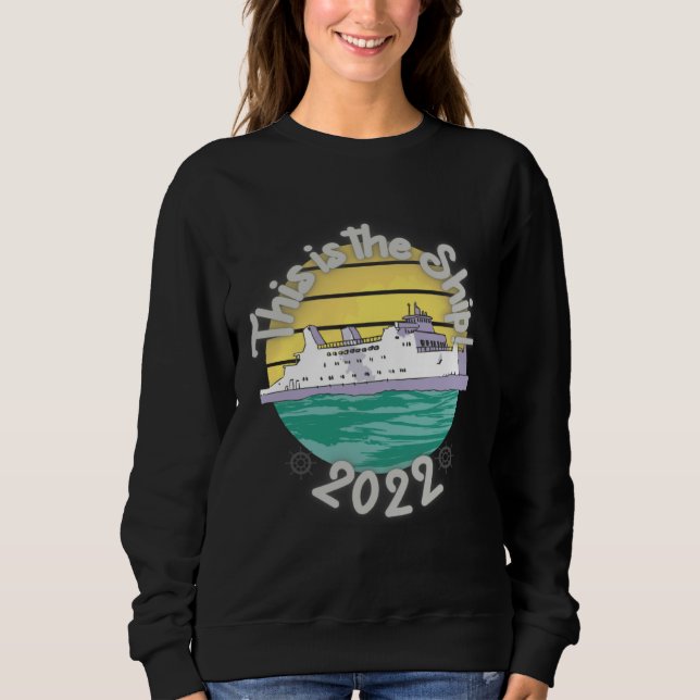 Moletom Cruise For Men Women Cruising Ship Vacation (Frente)