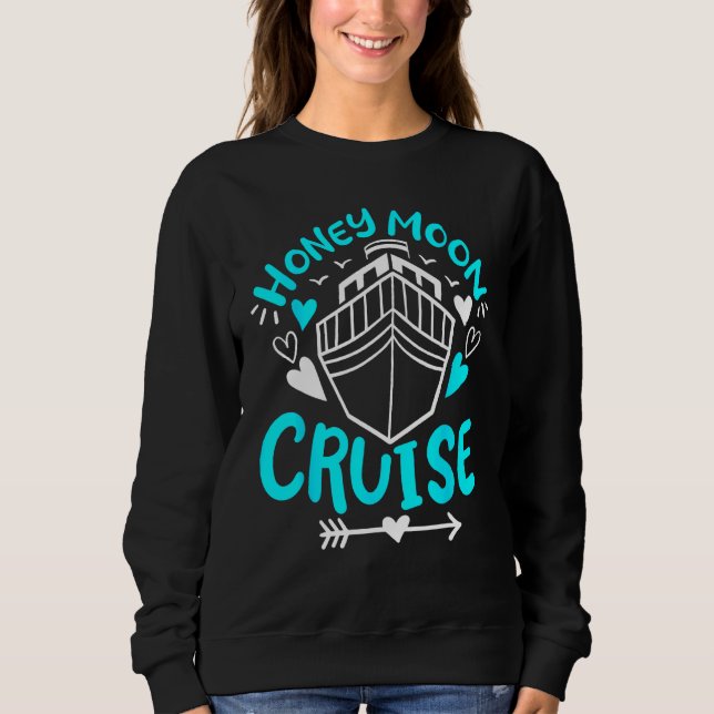 Moletom Cruise Honeymoon Cruise (Frente)