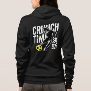 Moletom Crunch Time Futebol Gato - Estilo Atlético Anime