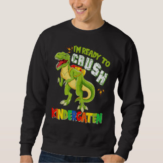Moletom Crush Kindergarten Dinousar Back To School T-Rex B