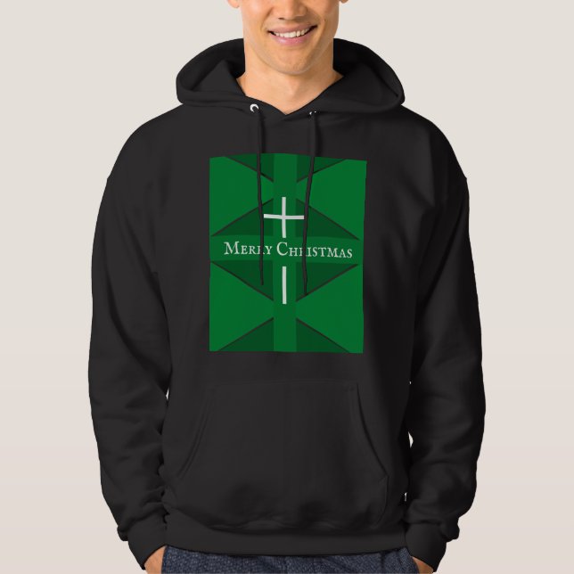 Moletom Cruz de Saudação de Natal (Frente)