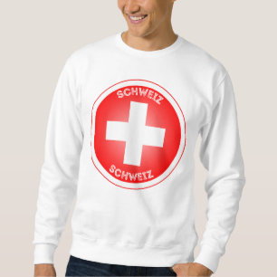 Moletom Cruz Suíça Schweiz